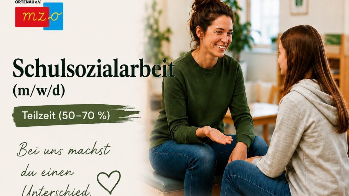 KI-generiertes Symbolbild zur Stellenanzeige Schulsozialarbeit